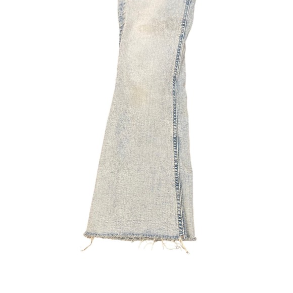 Zara ankle flare light wash jeans 4 - Picture 4 of 4